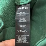 Peloton  Uni-Sex Size S Green Cooldown Fleece Hoodie Sweatshirt Photo 4
