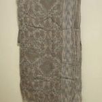 Neck Scarf Print Tan Blue Cream Beachy 80x28 80”L X 28”W Beach Coastal Photo 0