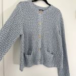 Lands' End $103 Women's Tweed Boucle Cardigan Jacket Sweater Women's Size Large Photo 3