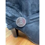 Miranda Lambert Black Suede Leather‎ Guitar Ankle Booties Women's Size 10M Photo 3