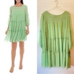 Maison Tara Women's Gingham Green A Photo 8