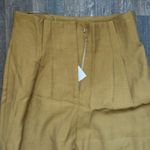 Kittenish  Gold Pleated Pants Photo 1