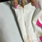 Calvin Klein Bouffant Floral‎ Dress Midi Party Wedding Guest Easter Garden Girl Photo 3