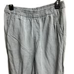 ZARA  straight leg linen blend pants Medium #690 Photo 3