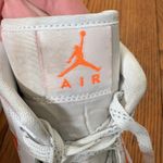 Air Jordan  1 Mid SE Bright Citrus Orange White Women's 10 Shoes Sneaker Photo 9