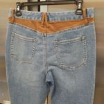 Good American ππ Good Legs Suede Mixing Skinny Jeans ~ INDIGO080 Blue 8/29 NWT Photo 14