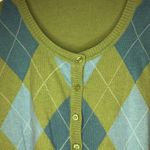 Sonoma Early 2000’s Argyle Cardigan Photo 3