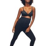 Motherhood Essential Secret Fit Belly Maternity Crop Leggings Large EUC #4771 Black Photo 0