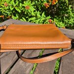 Michael Kors  City Organizer Tan Leather Crossbody Bag Purse 8"x6.5" Photo 6