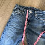 MOTHER Denim Mother The Looker Crop On The Edge Blue Women's Jeans Photo 4