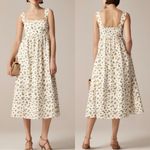 J.Crew  Squareneck midi dress in budding rose print Photo 1