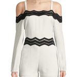 Ramy Brook NWT  Natalie cold shoulder romper Photo 0