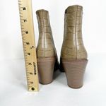 Rebecca Minkoff Croc-Embossed Leather Western Booties Size 7.5 Photo 7