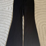 ZARA Black Flare Suit Pants Size Large Photo 0