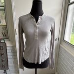 Free People  Intimately On‎ A Cloud Thermal Henley medium layered cottagecore Photo 2