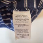 Madewell  Striped Cotton‎ T-Shirt Dress Size Medium Photo 2