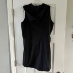 44 North Hooded Vest Dress Sleeveless Black Zip Pockets Womens Medium‎ Photo 7