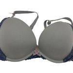 Victoria's Secret Victoria’s Secret VS Blue Dream Angels Push-Up Padded Bra Size 34D Photo 0