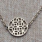 Dana Buchman Long Statement Gold Tone Open Work Station Necklace 38" Photo 3