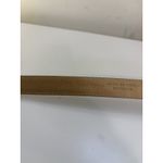 Liz Claiborne Vtg Women’s  Beige Leather Belt Size Medium Gold Buckle Classic Photo 3