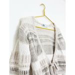 ZARA Beige Knit Wrap Cropped Sweater Top Size Small 6771/005 Bohemian Chic Photo 7