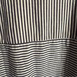 Free People  Lakehouse Shirt Striped Size Medium Tunic Style Button Front Coastal Photo 8