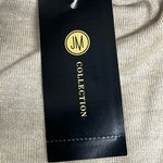 JM Collection  Beige Heather Core Turtleneck w/ Buttoned Sleeves - Large - NWT Photo 4