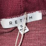 RETHM small women’s long sleeve cardigan maroon new with tags Red Photo 3
