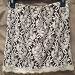 Forever 21 Floral Lace Mini Skirt Photo 3