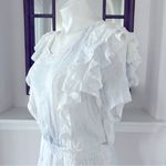 Love Shack Fancy Revolve*  Natasha Dress, Bedroom Blue Hand Dye, Size L NWT $395 Photo 7