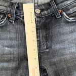 7 For All Mankind Dojo Charcoal Low Rise 5-Pocket Women's Skinny Jeans Size 26 Photo 6