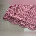 Sandro NWOT  two-tone lace dress with high neck Photo 8