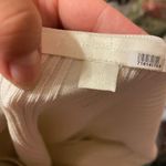 JONATHAN SIMKHAI CROSS FRONT CROPPED SWEATER BLOUSE Size M Photo 4