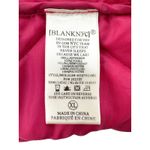 BLANKNYC Floral Quilted Bomber Jacket Pink White Burgundy Women's XL Drawstring Photo 7