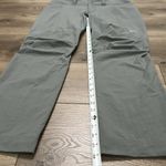 REI Skreeline Gray Nylon Stretch Vented Mid Rise Hiking‎ Pants Size 8P Photo 13