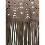 Alberto Makali 
BROWN SHAWL-
WITH FRINGE Photo 7