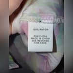 Adyson Parker  Button Down Shirt Floral Watercolor Pastel‎ 3 XL Photo 3