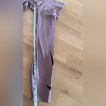 Nike swoosh 7/8 leggings in purple size medium Photo 8