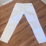 Lucky Brand White Jeans with embroidered trim Photo 8