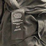 Alice + Olivia  Air Top Long Sleeve Blouse Faux Wrap‎ Draped Black Size Small Photo 12