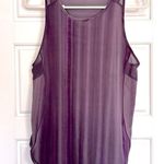 Lululemon Sculpt Tank Top Brushed Spray Dye White Purple Ink | Size 8 Photo 3