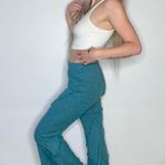 Wild Fable Blue & Green Flare Pants Photo 2