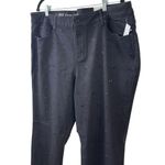 Westport NWT Mid-Rise Straight Leg Signature Fit Black Embellished Jeans 18W Photo 4