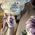 Haute Monde Lavender Floral Midi Dress Size Small Photo 10