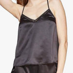 Auden NWT  Black Sheer Chemise Tank Top Photo 0