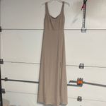 Birdy Grey  ALEX TAUPE MAXI BRIDESMAIDS DRESS GOWN BEIGE NEW SMALL Photo 1