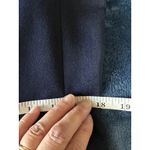 Emily Navy Blue One Button Blazer Jacket Womens Size 10 Zip Pocket Career Photo 7