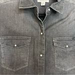 Calvin Klein Like new Women Jeans black denim button ups Photo 1