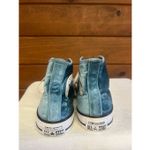Converse  Womans  Chuck Taylor All Star high-top sneakers in a teal velvet Sz 8 Photo 2