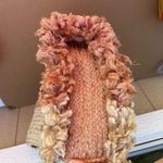 Shiraleah  Chiara Ombré Jute Tote Bag Fringe Beach Cruise Pink Coral Peach Photo 4